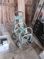 Home and garden hose reel with wheels