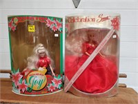 Celebration Sandi, Holiday Joy Dolls w/ Cases