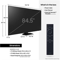 Appears new box SAMSUNG 85-Inch Class Neo QLED 4K