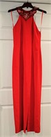 Red Full Length Sz 8 Formal Dress - NITE Line