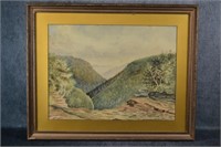 Eva Brook Donly Framed Watercolour