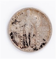 Coin 1924-P Standing Liberty Quarter,VF