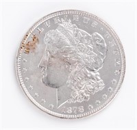 Coin 1878-P, 8TF Morgan Silver Dollar, Gem Unc.