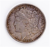 Coin 1896-O Rare Morgan Silver Dollar, Choice EF