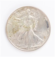 Coin 1939-P Walking Liberty Half Dollar, Gem BU