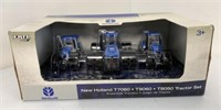 1/64 3 pc New Holland Tractor Set