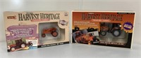 1/64 2 Tractor and Trading Card Sets