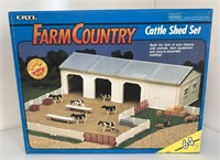 1/64 Farm Country Cattle Shed Set