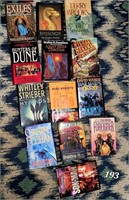 13 Mixed SciFi / Fantasy Hardback Books