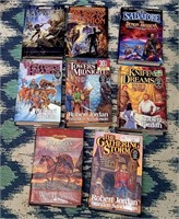 8 Fantasy Hardback Books - Robert Jordan +