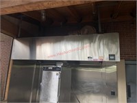 108" CAPTIVE AIRE EXHAUST HOOD