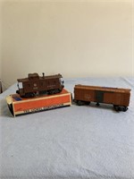 Lionel 6457 Caboose with box and train car