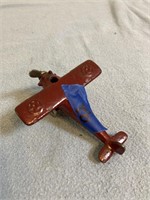Metal toy plane