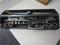 TOOL TRAY WITH SOCKETS AND RATCHETS