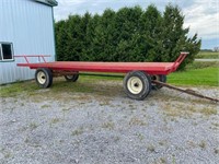 24' bale wagon on 12T undercarriage