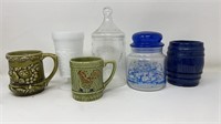 Bicentennial Apothecary Jars Japan Mugs