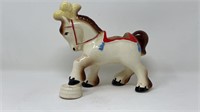1960s Circus Horse Figural Planter Ceramic