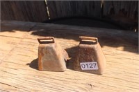 LOT OF TWO BELLS