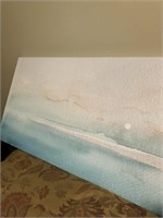 Art Work Pastel on Canvas 20" H x 60" W