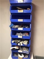 Blue Stacking Storage Containers with