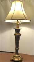 Lamp Gold Color Total Height 24" x 11" R Shade