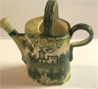 ITALIAN Pottery Watering Pot, Small 6" H x 6" W