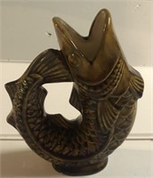 Fish Vase MCM 6.5" H x 5.5" W