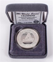 Coin Commemorative 2001 World Series Champs