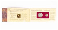 Coin Thomas Jefferson 250 Year Anniversary, Silver
