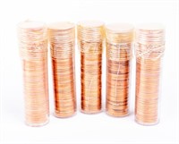 Coin 5 Rolls of  Gem Proof Lincoln Cents