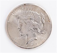 Coin 1926 Peace Dollar-Very Rare, Gem BU