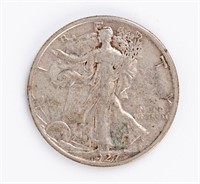 Coin 1927-S Barber Half Dollar, XF