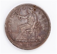 Coin 1876 Trade Dollar, XF
