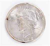 Coin 1922-S Peace Dollar, Gem BU