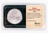 Coin 2000 Silver American Eagle, Littleton