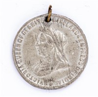 Coin 1897 Queen Victoria 60 Yr. Reign Medal, AU
