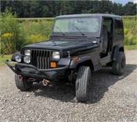 (DP) 1995 Jeep Wrangler YJ/S. 4.0 Cyl 2.5 L