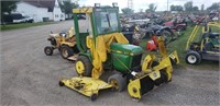 John Deere 317 Mower w/ 46" Snowblower