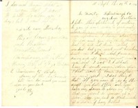 Lot #124 - Civil War Era Letter Dated: 9/15/1864