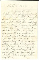 Lot #125 - Civil War Era Letter Dated: 11/8/1864