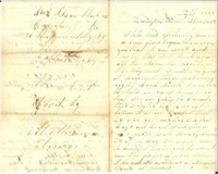Lot #128 - Civil War Era Letter Dated: 12/25/1861