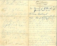 Lot #132 - Civil War Era Letter Dated: 1/16/1865