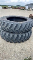 Pair of Firestone Tires, 18.4-46, 30%