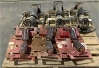(6) Up To 20" & 24" Beam Clamp Pipe Rollers