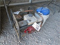 Portable Ditch Pump and hose