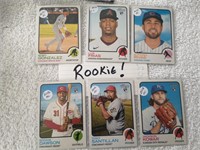 TOPPS HERITAGE ROOKIE LOT