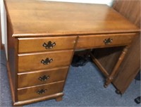 Small Colonial Style Desk 36” W x 28” D, With