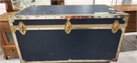 Antique Trunk - slight damage to the top, measures