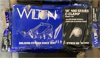 (4) Wilton 10" C-Clamps