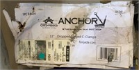 (4) Anchor 12" C-Clamps